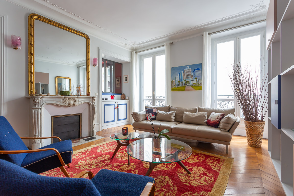 Décoration et suivi de chantier d'un appartement familial à Paris 17, par Béatrice Elisabeth, Décoratrice UFDI à Neuilly et Paris