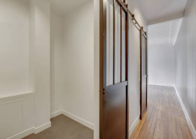 Rénovation appartement à Courbevoie - Le couloir, par Béatrice Elisabeth, Décoratrice UFDI à Neuilly et Paris