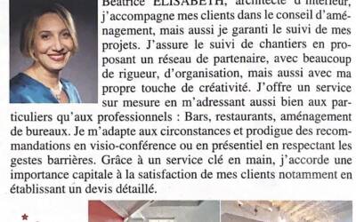 Article à retrouver sur le journal Entreprendre et du magazine Mairie du 7e Paris